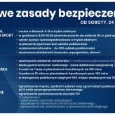 NOWE ZASADY BEZPIECZEŃSTWA W CAŁYM KRAJU OD 24.10.2020 r.