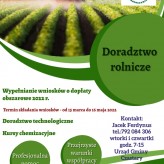  Doradztwo rolnicze – wnioski o dopłaty, kursy chemizacyjne