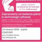 Reżim sanitarny w mammobusach