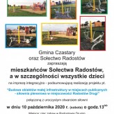 Gmina Czastary oraz Sołectwo Radostów Zapraszają