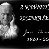 Zatrzymaj się by uczcić św. Jana Pawła II - dziś 15 rocznica śmierci Papieża-Polaka.